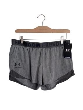 Under Armour Freedom Women's Athletic Shorts - Gray/Black